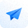 Telegram官方Logo - 一个蓝色的纸飞机图标