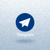 Telegram官方页脚Logo