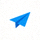 Telegram官方Logo - 一个蓝色的纸飞机图标